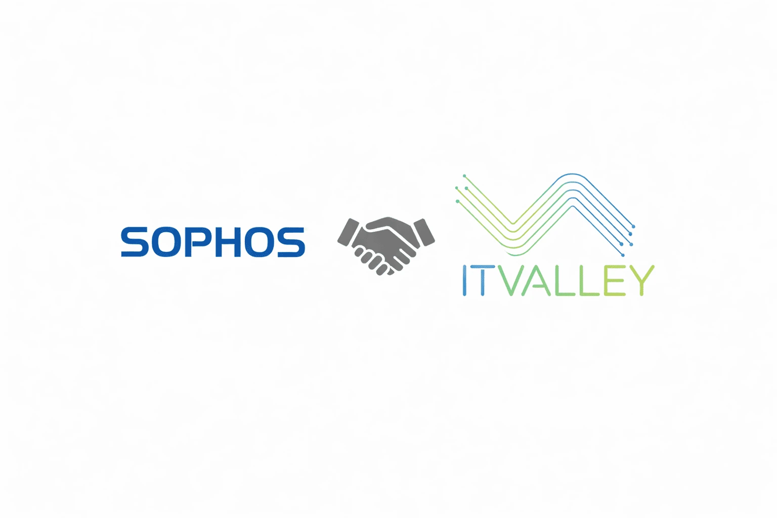 Sophos Partner in saudi arabia logo featuring IT Valley and Sophos Premium Strategic Partnership for cybersecurity services in the Egyptian market