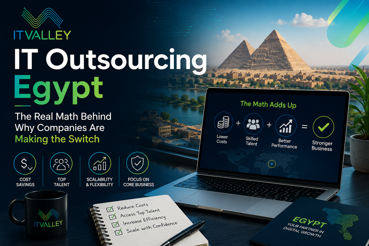 IT Outsourcing Egypt – Cut Costs Without Cutting Quality
