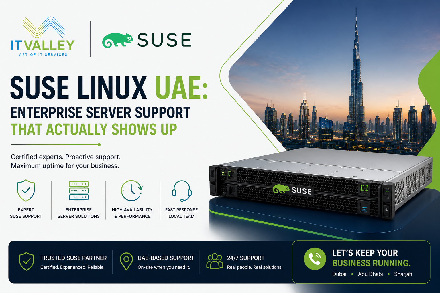 SUSE Linux UAE | Enterprise Server Support — IT Valley