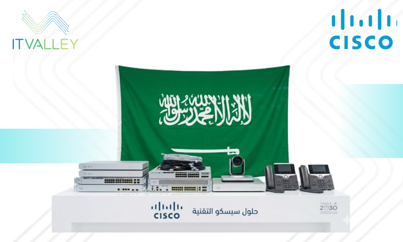 Cisco Partner in Saudi Arabia - IT Valley providing Cisco switches, routers, access points, Meraki, firewalls, and enterprise networking solutions