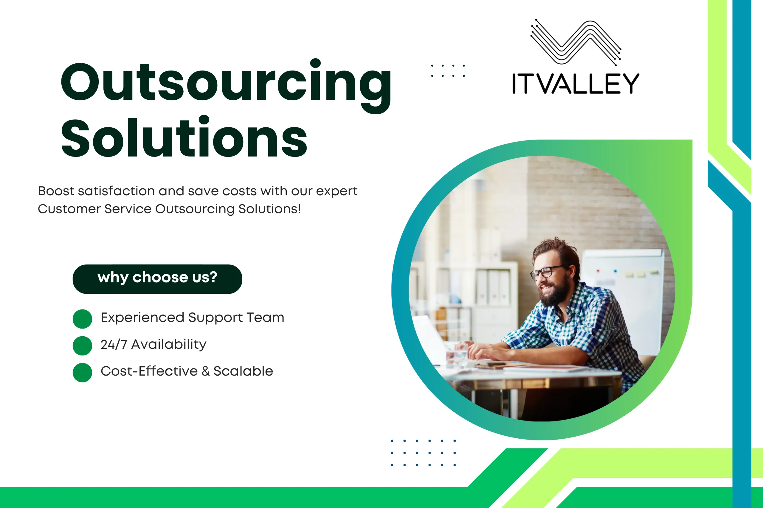 Professional business team at IT Valley providing outsourcing solutions in Saudi Arabia, including HR outsourcing, IT outsourcing, customer service, staffing, accounting, legal, and business process outsourcing services for companies in Riyadh and across KSA.
