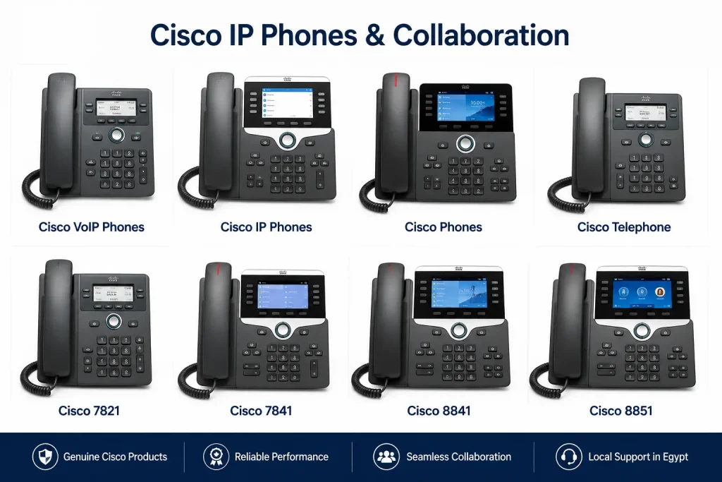 Cisco IP Phones, including Cisco 7821, 7841, 8841, and 8851, available in Egypt from IT Valley.Cisco IP Phones and Cisco VoIP Phones, including Cisco 7821, 7841, 8841, and 8851, available in Egypt from IT Valley.