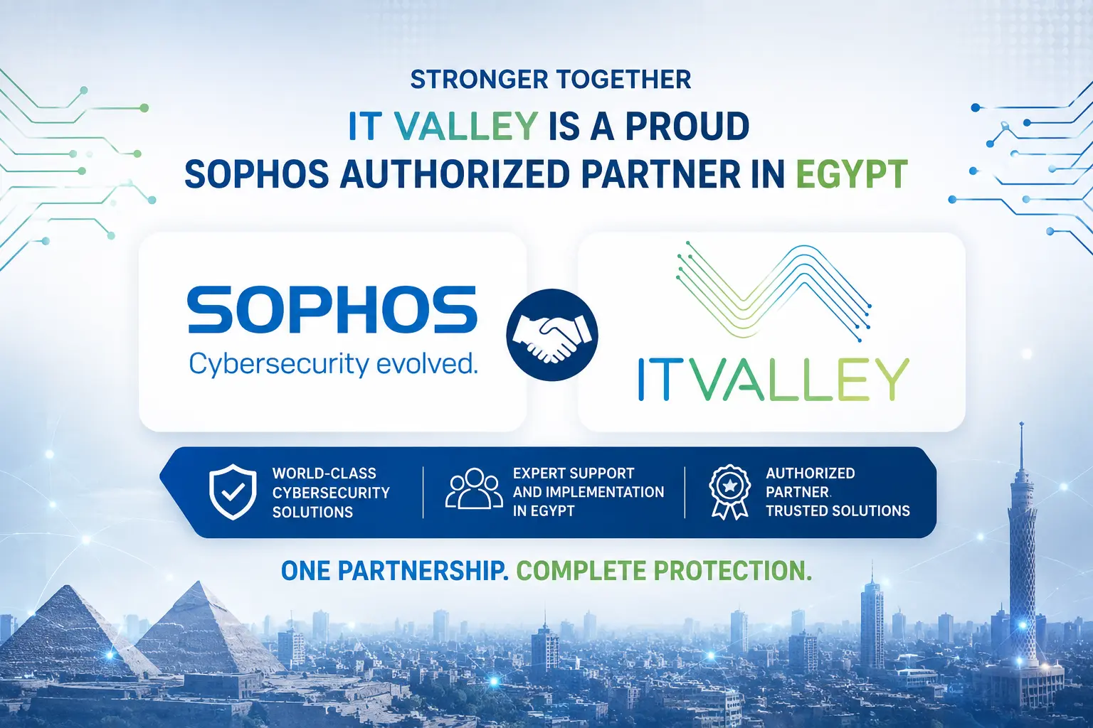 IT Valley Sophos Authorized Partner in Egypt offering Sophos cybersecurity solutions