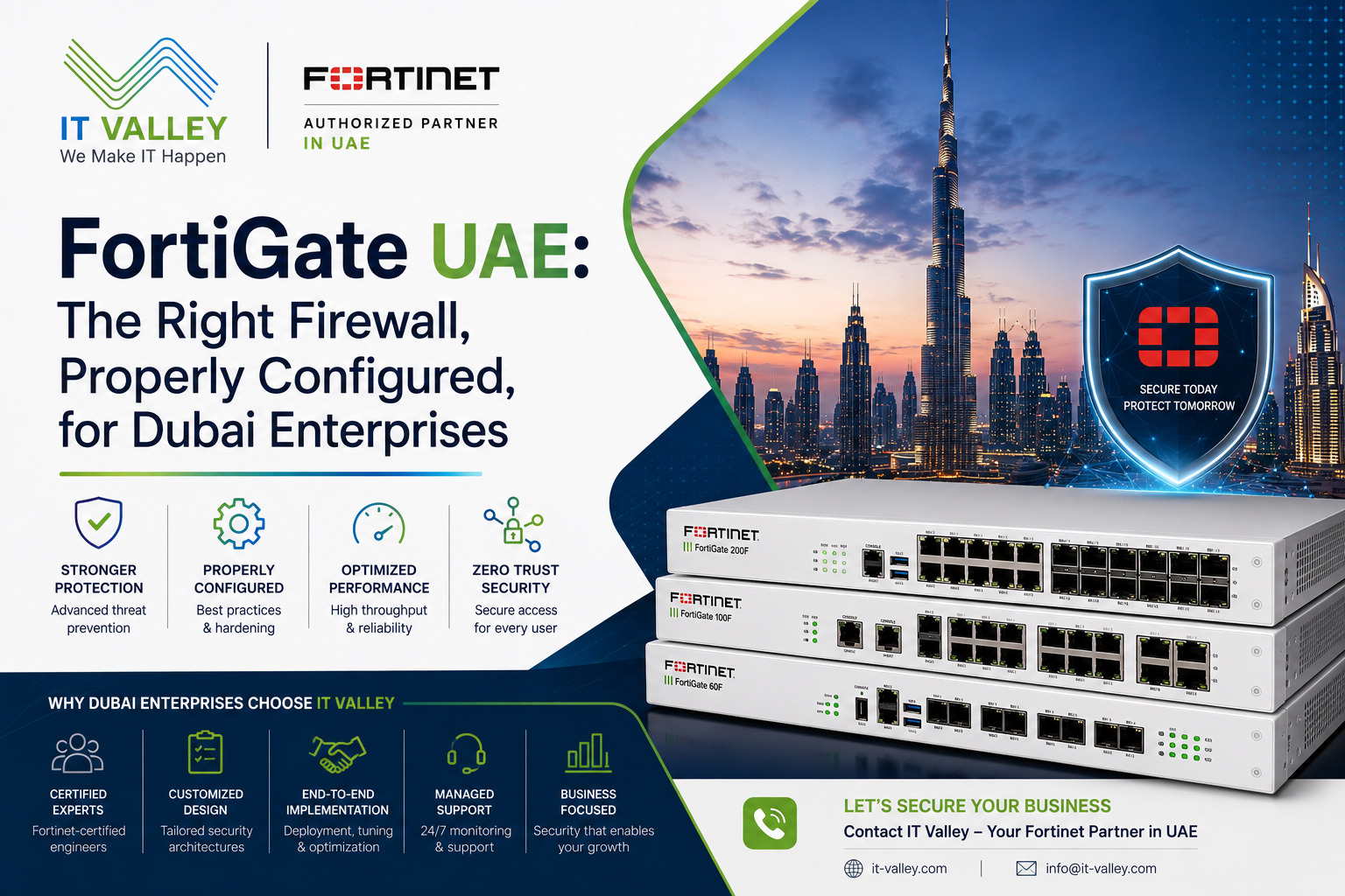 FortiGate UAE | Firewall Models & Pricing — IT Valley