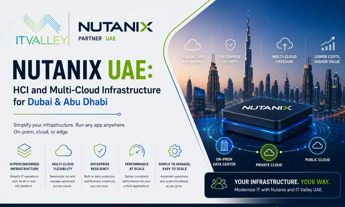 Nutanix UAE | HCI & Cloud Infrastructure — IT Valley