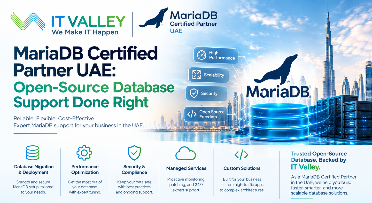 MariaDB Certified Partner UAE | IT Valley