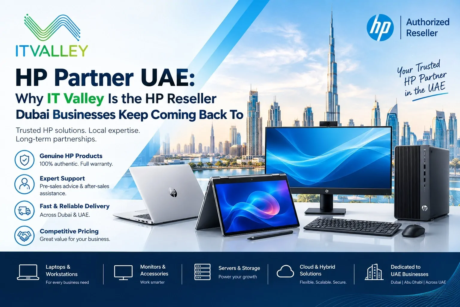 HP Partner UAE | IT Valley — Trusted HP Reseller Dubai