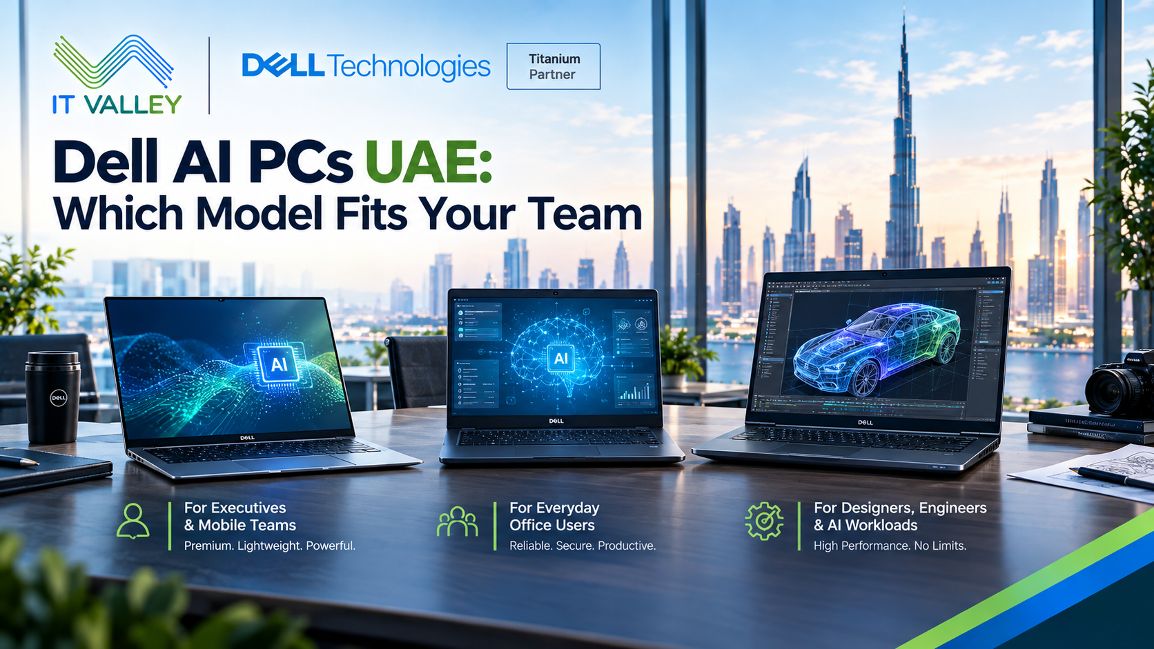 Dell AI PCs UAE: Which Model Fits Your Team | IT Valley