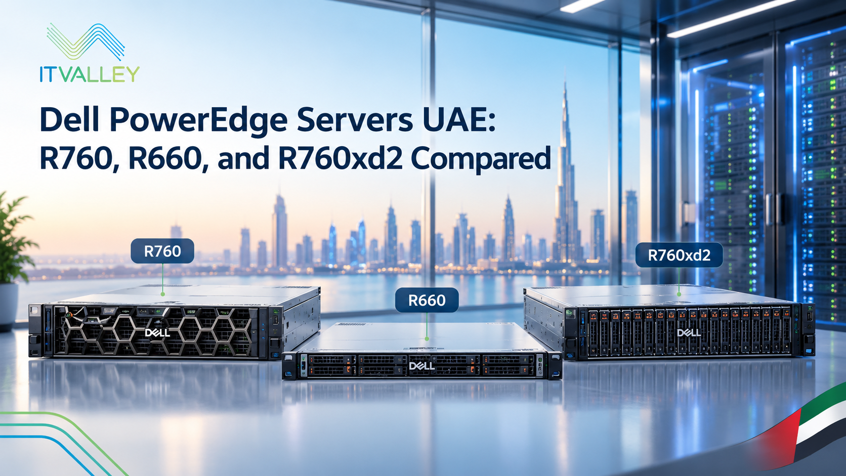 Dell PowerEdge Servers UAE: R760 vs R660 | IT Valley