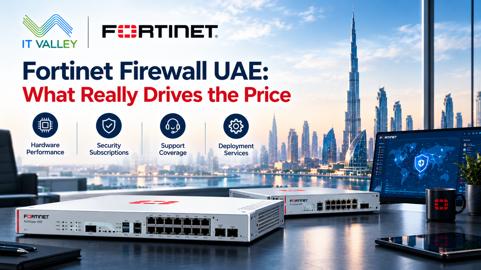 Fortinet Firewall UAE: What Drives the Price | IT Valley