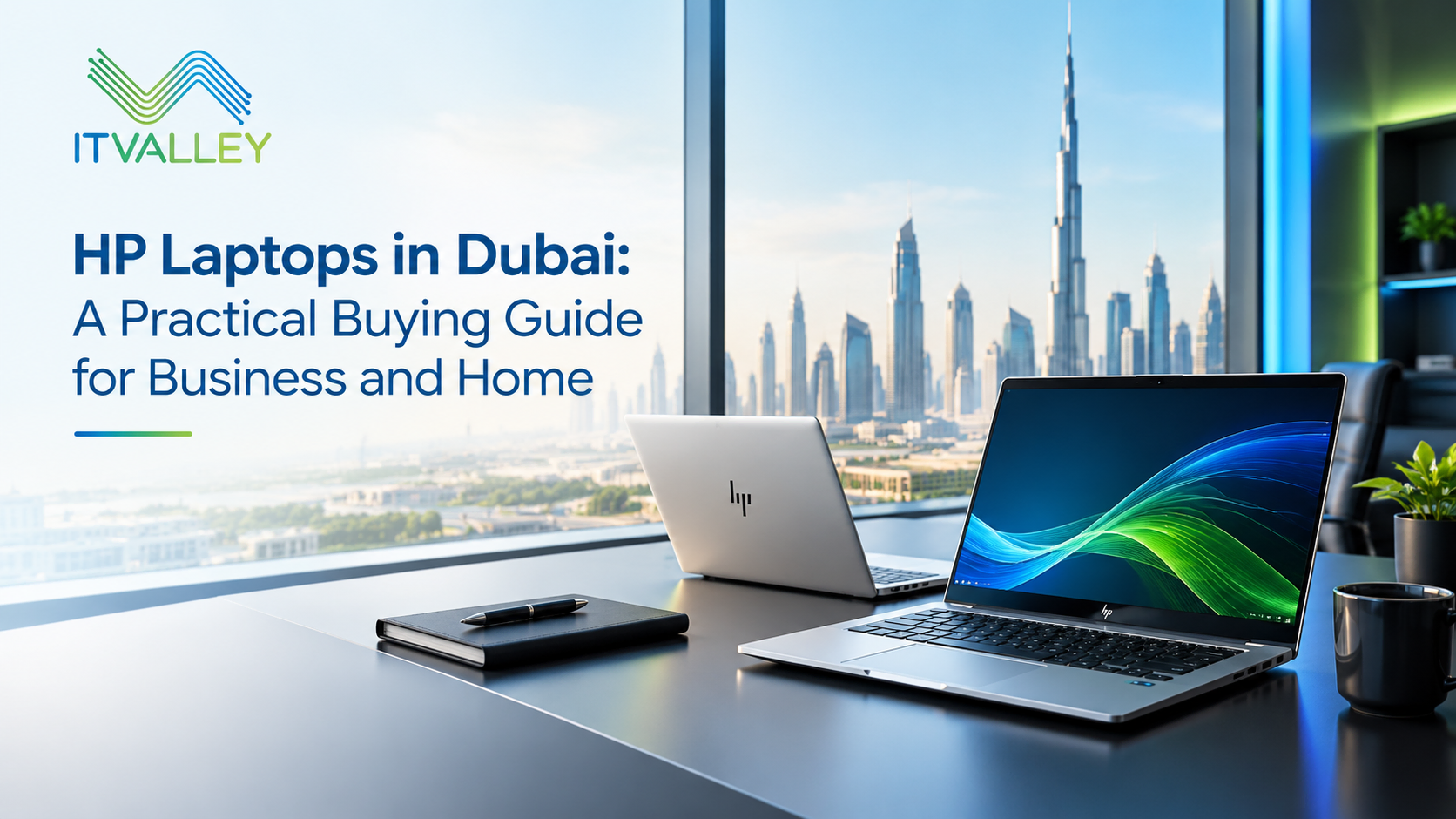HP Laptops in Dubai for work, study, and gaming. Compare EliteBook, ProBook, OmniBook, and ZBook, and buy from IT Valley, an HP partner.