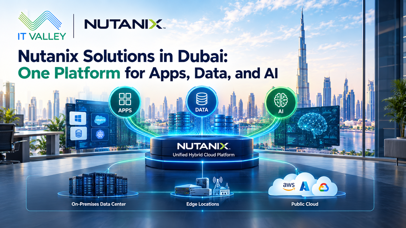 Nutanix Solutions in Dubai: Cloud, VMware Exit & AI